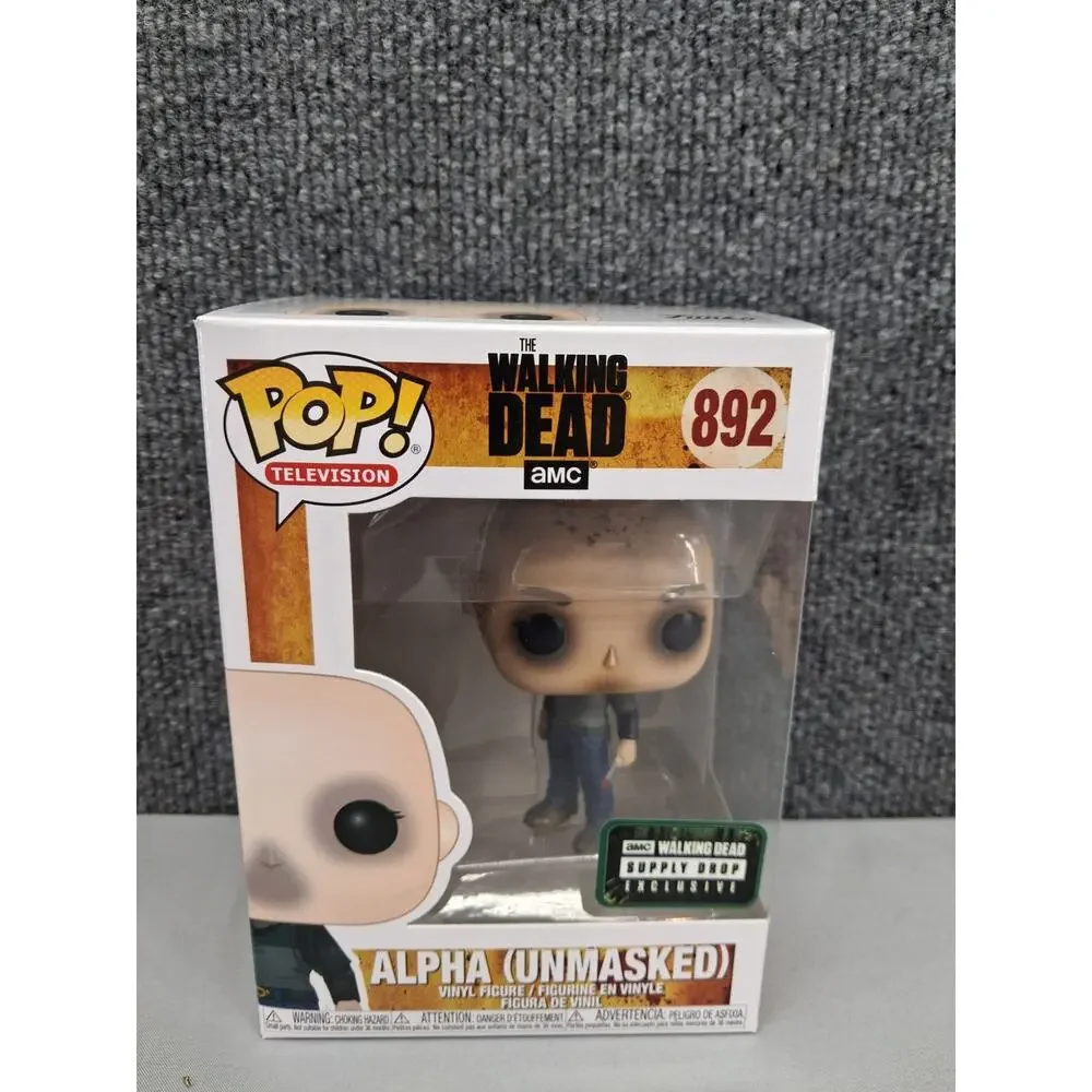 Funko Pop Alpha Unmasked Walking Dead Supply Drop Exclusive Protector